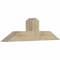 Ekena Millwork Portland Rough Sawn Timber Gable Bracket, Douglas Fir, 48"W x 14"H x 6"D x 6"F, 7/12 Pitch GBW048X14X0606POR00RDF - alternate 4